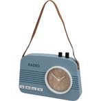 Vintage tafelklok radio, Ophalen of Verzenden, Nieuw, Wandklok