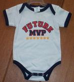 Romper wit/navy maat 62 NIEUW (1882) a, Kinderen en Baby's, Babykleding | Maat 62, Nacht- of Onderkleding, Nieuw, Ophalen of Verzenden