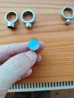 Melano ringen., Ophalen, Gebruikt, Dame of Heer, IJzer of Staal