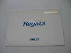 FT 573 FIAT Regata, 1987, folder, Ophalen of Verzenden, Zo goed als nieuw, Overige merken