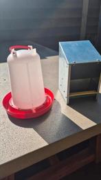 Voer en water silo kippen . Drinktoren voerautomaat., Dieren en Toebehoren, Pluimvee | Toebehoren, Ophalen of Verzenden, Zo goed als nieuw