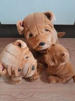 Franse bulldog knuffel hond hondenfamilie ZGAN, Kinderen en Baby's, Speelgoed | Knuffels en Pluche, Ophalen of Verzenden, Zo goed als nieuw