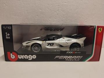 Ferrari FXX K EVO #70 black white Bburago new 1:18 KRD beschikbaar voor biedingen