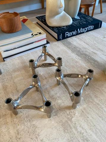 3x Stoff Nagel Kandelaars BMF beschikbaar voor biedingen