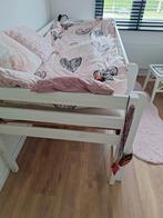 1-persoons kinderbed, Ophalen, 70 tot 85 cm, Zo goed als nieuw, Matras