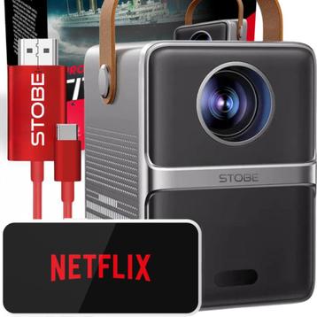 STOBE Titan mini beamer voor smartphone met USB C HDMI Kabel beschikbaar voor biedingen