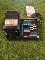Makita 40 volt accu en lader, Doe-het-zelf en Verbouw, Gereedschap | Machine-onderdelen en Toebehoren, Ophalen of Verzenden, Zo goed als nieuw