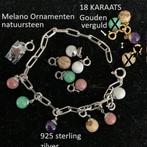 NIEUW: Melano ORNAMENTS voor bijv. aan een schakelarmband., Ophalen of Verzenden, Nieuw, Zilver, Staal