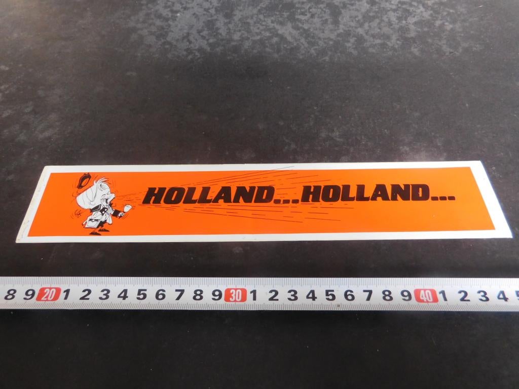 sticker strip HOLLAND HOLLAND, Ophalen, Zo goed als nieuw