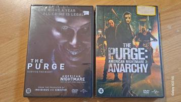 PURGE 1 en 2 geweldadige horror thriller <sealed> beschikbaar voor biedingen