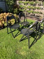 4 houten klapstoelen in stijl van Thonet, Ophalen of Verzenden, Gebruikt, Hout