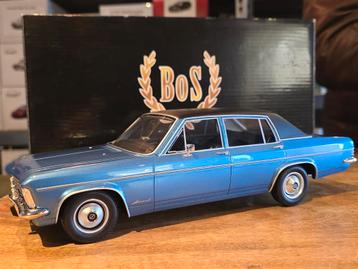 Opel admiral B 2800s Sedan - blue - 1:18 BOS Models BOS002 beschikbaar voor biedingen