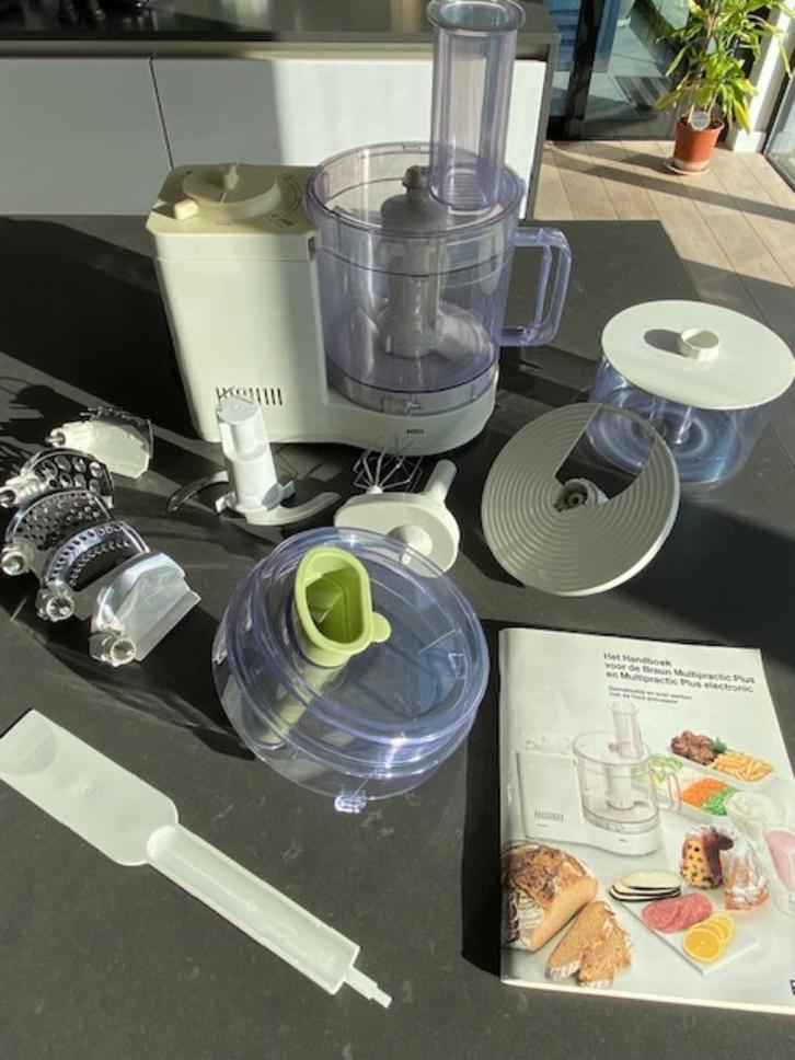 Braun Foodprocessor, Witgoed en Apparatuur, Keukenmixers, Gebruikt, 1 tot 2 liter, 3 snelheden of meer, Ophalen