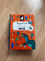Janod Magnetibook Dinosaurus Puzzel, Ophalen of Verzenden, Zo goed als nieuw, Puzzelen