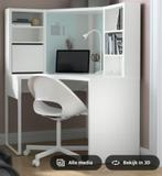 Ikea hoekbureau micke, Huis en Inrichting, Bureaus, Ophalen, Gebruikt, Bureau