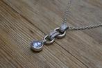 Zilveren Ketting met Hanger – Zilver 925, Gebruikt, Ophalen of Verzenden, Met edelsteen, Zilver