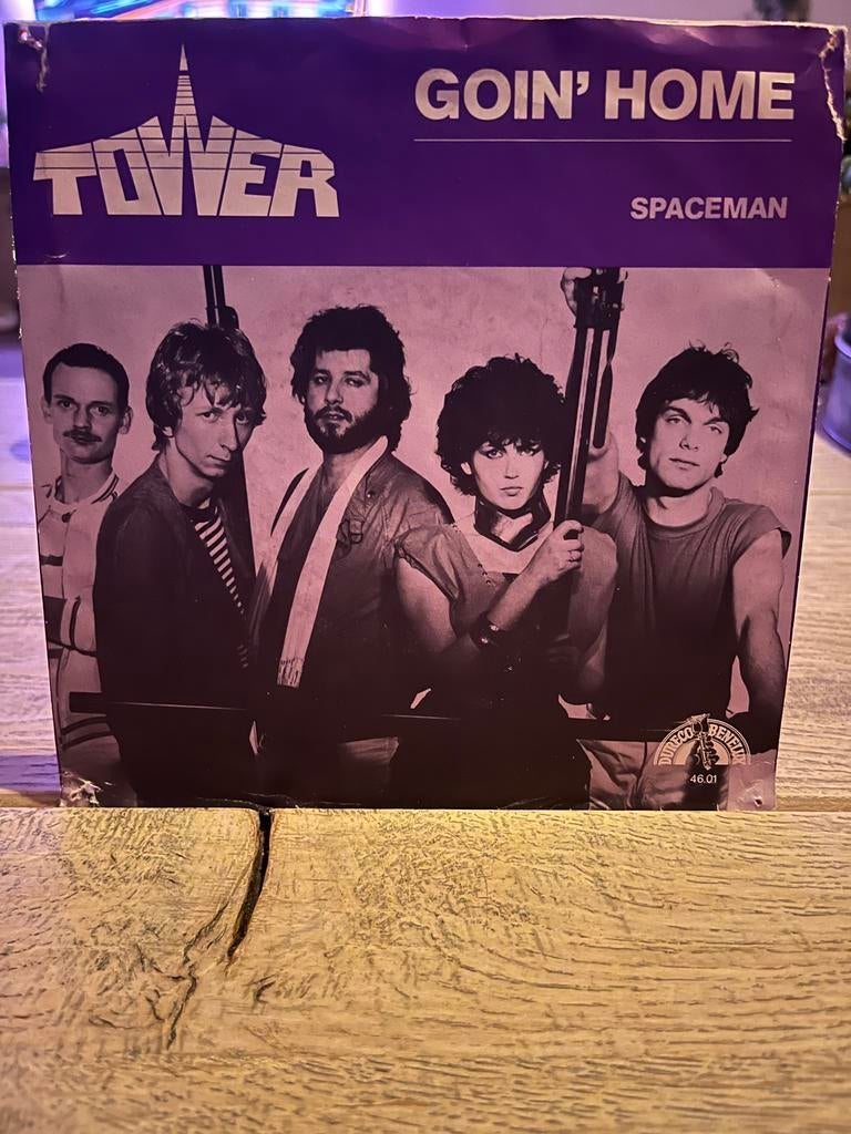 Tower - Going home / Spaceman - single in keurige staat, Cd's en Dvd's, Vinyl Singles, Zo goed als nieuw, Ophalen of Verzenden