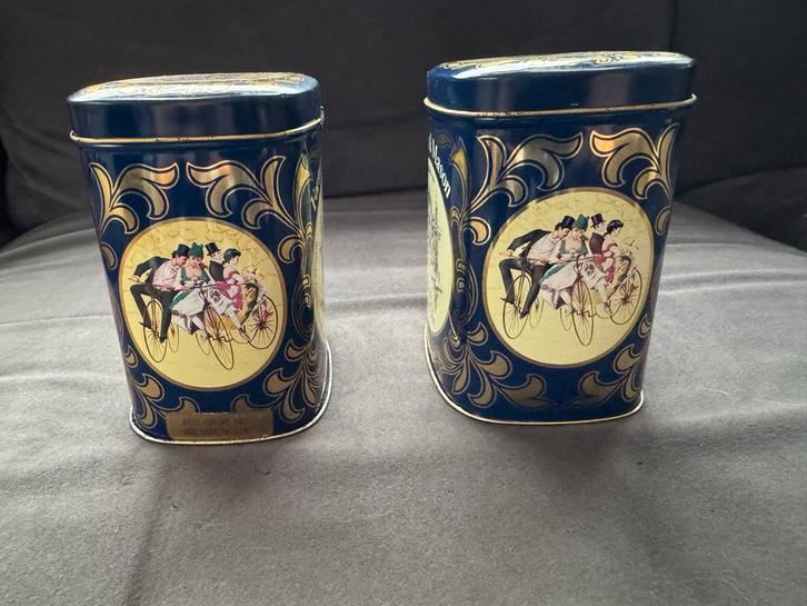 Vintage blikken van Fortnum & Mason, Verzamelen, Blikken, Gebruikt, Overige, Ophalen of Verzenden