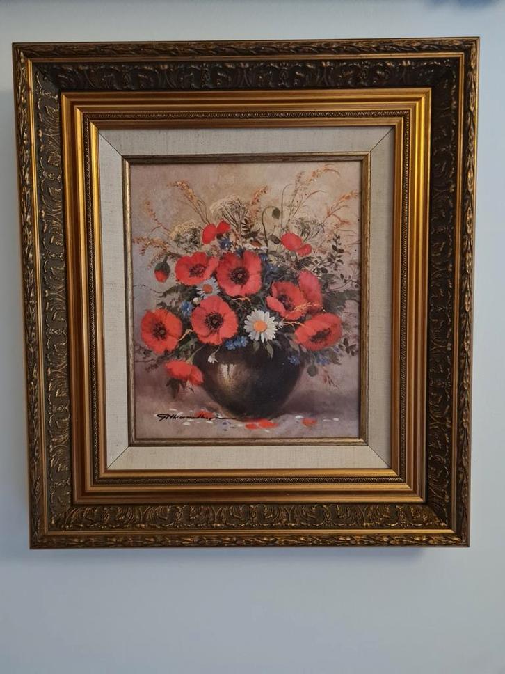 Schilderijen klassiek 4 stuks, Antiek en Kunst, Kunst | Schilderijen | Klassiek, Ophalen