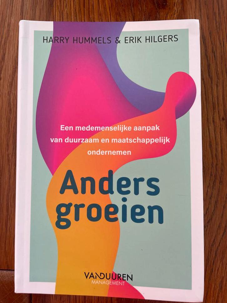 Anders groeien - Harry Hummels & Erik Hilgers, Boeken, Economie, Management en Marketing, Zo goed als nieuw, Management, Ophalen of Verzenden