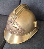 Antieke Franse brandweerhelm., Ophalen of Verzenden, Overige soorten, Overige gebieden