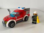 LEGO brandweerauto en brandweerman, Ophalen, Zo goed als nieuw