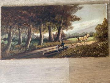 schilderij landschap beschikbaar voor biedingen