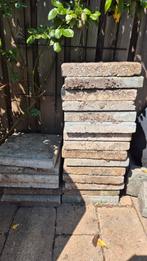 Gratis af te halen 21 gebruikte stoeptegels, Tuin en Terras, Ophalen, Gebruikt, Beton, 10 m² of meer
