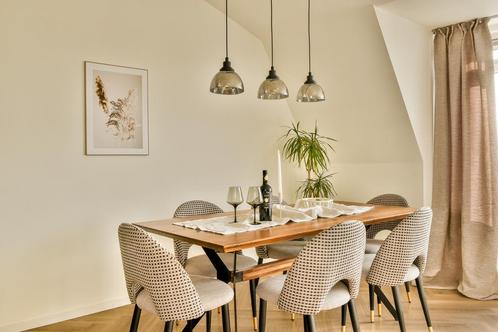 Kave Home Eettafel met 6x Eetstoelen Set, Huis en Inrichting, Tafels | Eettafels, Zo goed als nieuw, 150 tot 200 cm, Vijf personen of meer