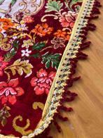 Kleurrijke grand foulard sprei velvet 240/215, Gebruikt, Etten-Leur, Djt@dejuistetoon.eu, Ophalen of Verzenden