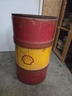 Vintage Shell olie vat, Verzamelen, Merken en Reclamevoorwerpen, Ophalen of Verzenden, Gebruikt