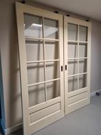 Ensuite schuifdeuren, Doe-het-zelf en Verbouw, Ophalen, Gebruikt, 80 tot 100 cm, Binnendeur