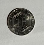 1 franc Frankrijk Charles de Gaulle 1958-1988, Ophalen of Verzenden