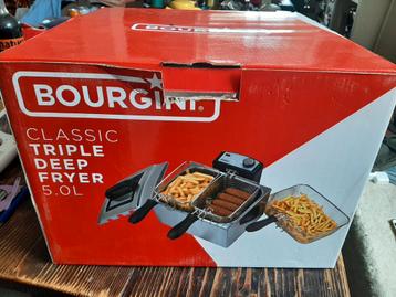 BOURGINI triple frituurpan beschikbaar voor biedingen