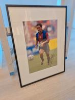 Marc Overmars gesigneerd in lijst, Verzamelen, Sportartikelen en Voetbal, Ophalen of Verzenden, Buitenlandse clubs, Poster, Plaatje of Sticker