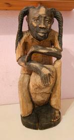 Authentiek Houten Rasta Beeld., Ophalen