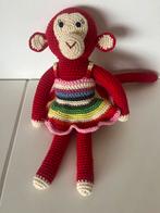 Anne Claire petit monkey aap aapje knuffel gehaakt nieuw!, Nieuw, Overige typen, Ophalen of Verzenden