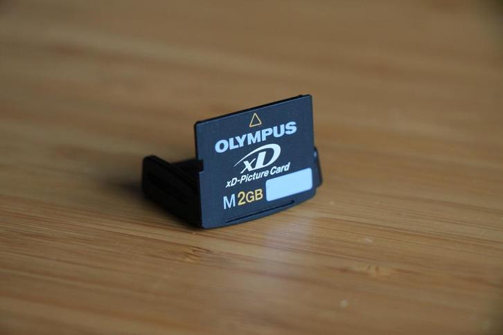 Olympus 2Gb xD card M serie, Audio, Tv en Foto, Fotografie | Geheugenkaarten, Zo goed als nieuw, XD, 2 GB, Fotocamera, Verzenden