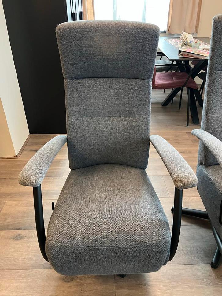 Luxe Relaxstoel, Huis en Inrichting, Fauteuils, Gebruikt, Stof, 50 tot 75 cm, 75 tot 100 cm, Ophalen