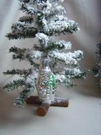 Oude zilveren kerstman kerstbal, Diversen, Kerst, Ophalen of Verzenden, Gebruikt