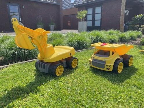 Graafmachine en kiepwagen BIG Power Worker Maxi, Kinderen en Baby's, Speelgoed | Buiten | Zandbakken, Gebruikt, Ophalen