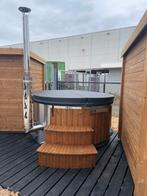 Full option Thermowood Hottub met geïntegreerde hout kachel, Ophalen of Verzenden, Nieuw, Complete sauna