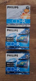 Philips CD-R Discs - Nieuw! 3 x 10 CD's, Cd, Ophalen of Verzenden, Philips, High Tech Campus 25, 5656 AE Eindhoven, Netherlands