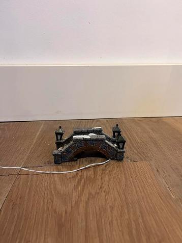 Kerstdorp Bruggetje met Verlichting beschikbaar voor biedingen