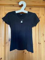 Tshirt zwart top coolcat korte. Mouw M, Maat 38/40 (M), Zwart, Ophalen of Verzenden, Zo goed als nieuw
