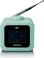 Lenco CR-620GN - Wekkerradio met DAB - Alarmfunctie - Groen, Ophalen of Verzenden, Nieuw, Radio