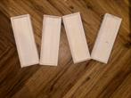4 bakjes, Doe-het-zelf en Verbouw, Hout en Planken, Minder dan 25 mm, Ophalen of Verzenden, Zo goed als nieuw, Plank