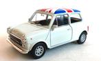 Mini Cooper wit met Union Jack dak Welly., Ophalen of Verzenden, Zo goed als nieuw, Auto, Overige merken