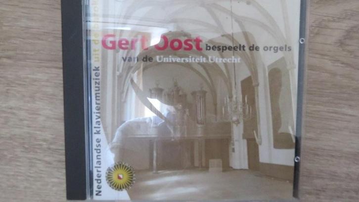 Cd orgel: Gert Oost bespeelt orgels van Universiteit Utrecht, Cd's en Dvd's, Cd's | Klassiek, Zo goed als nieuw, Overige typen