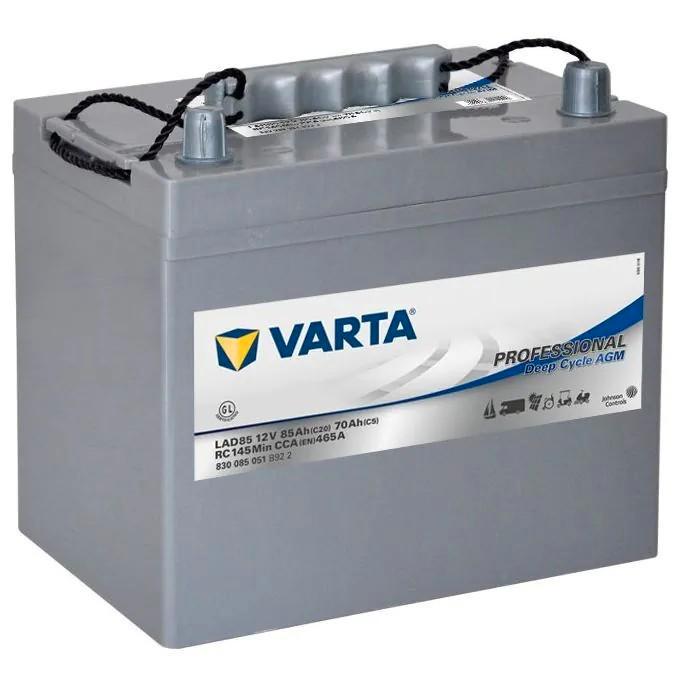 Varta LAD85 Agm deep cycle 85ah accu NIEUW AKTIE 179,-, Caravans en Kamperen, Camper-accessoires, Nieuw, Ophalen of Verzenden